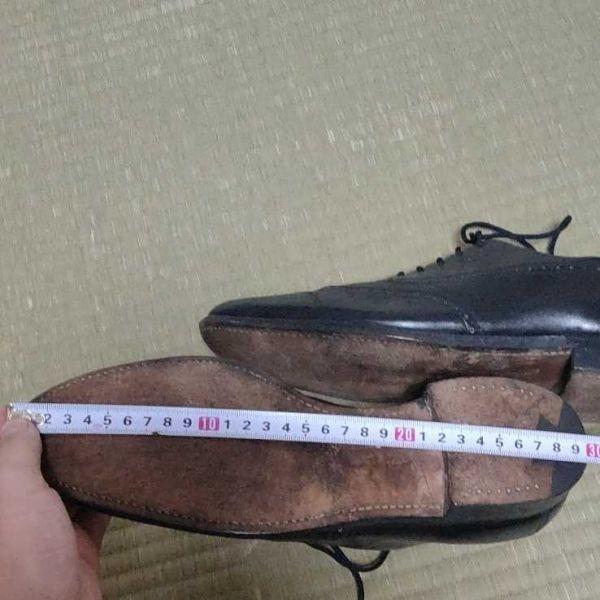 Old Church × Brooks Brothers Größe 41.0 C 25.5-26.0 ca. Schwarz(GEBRAUCHT)