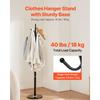 VEVOR Coat Rack Freestanding, Coats Tree Stand with Stable Marble Base &amp; 6 Hooks, Free Standing Hall Coat Rack for Entryway, Bedroom, Office