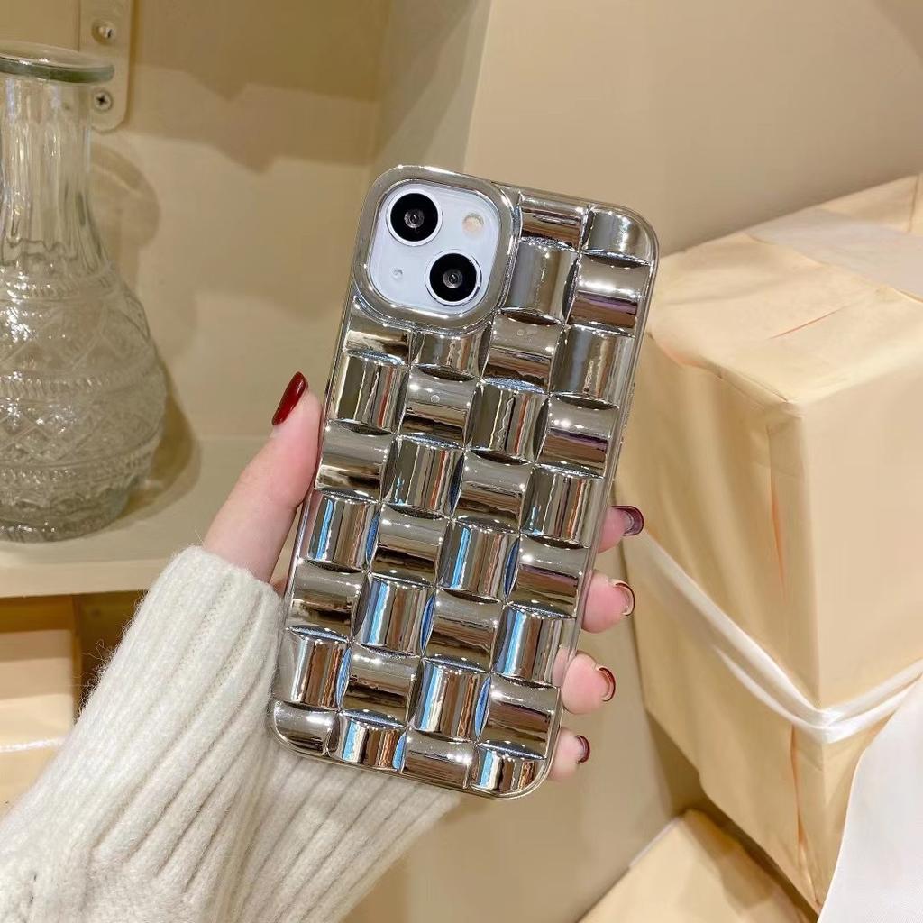 Luxury 3D Diamond Case Soft Cover for iPhone 15 Case Shockproof Mobile Phone Bag for Iphone 18 17 16 High Quality