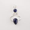 Lapis Lazuli Gemstone 925 Sterling Silver Handcrafted Designer Pretty Pendant 1.60" For Mother PP-13-28