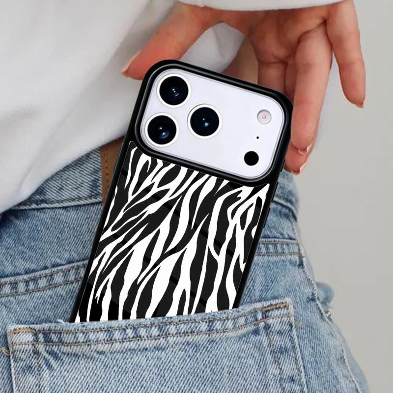 Tiger Zebra Leopard Protective Phone Case for iPhone 17ProMax 12 13 14 15 16e 17 Pro Max Plus Air Cover