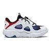 Li Ning Kids Comfortable Shock Absorbing Durable Low Top Casual Shoes Kids sneaker White Blue YKAU018-1