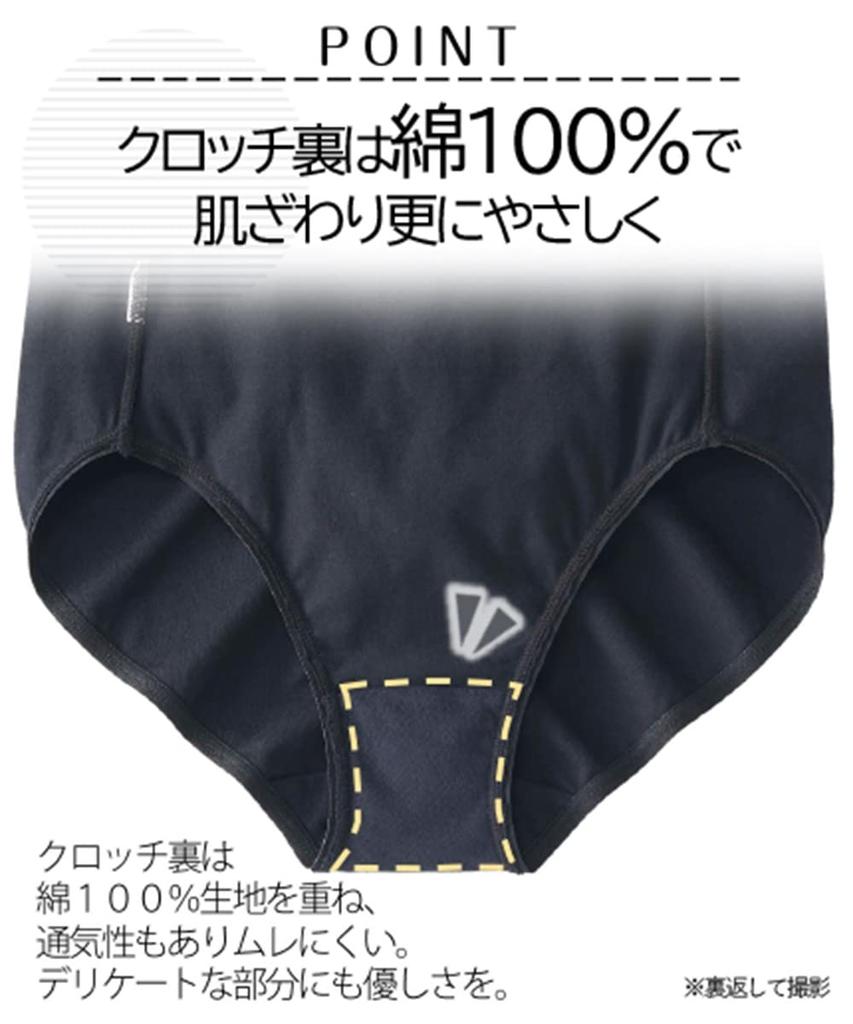 Nissen Regular KURO Cotton Blend Stretch Simple 8L Shorts, Deep-Length Shorts, 5-Pack, Black,