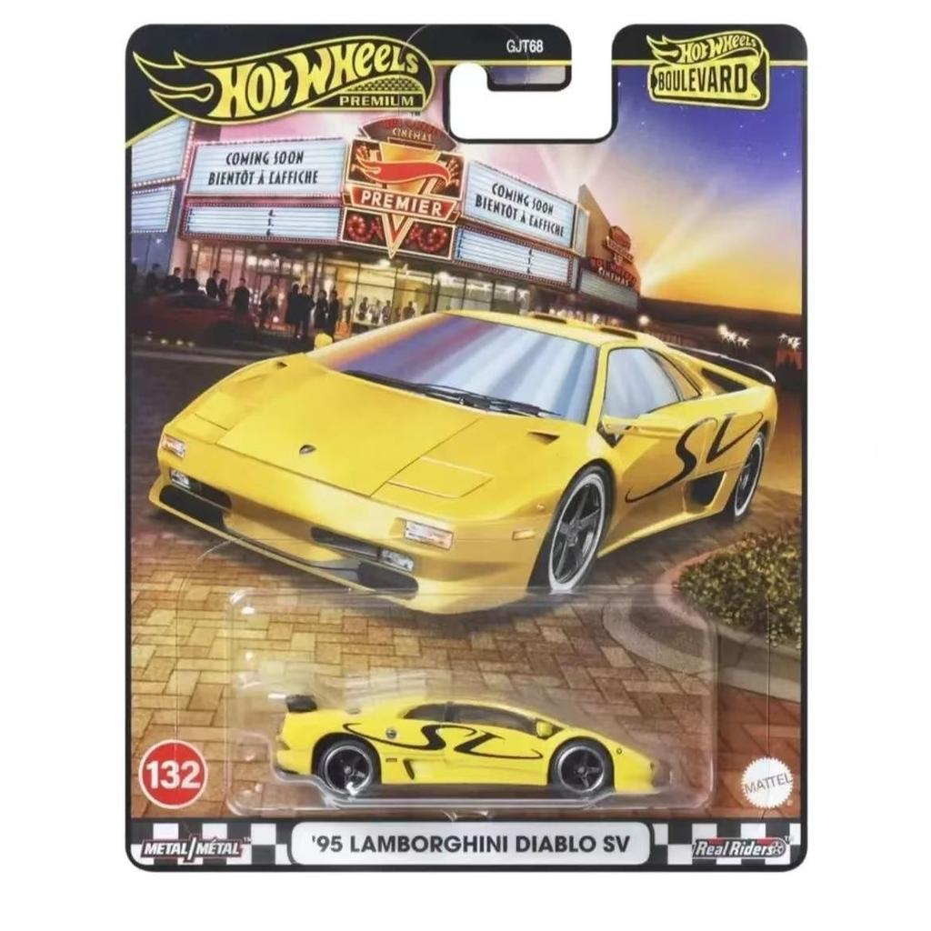 Hot Wheels Culture GJT68 Garden Avenue 27 Iron Bottom Rubber Tire Alloy Car Model