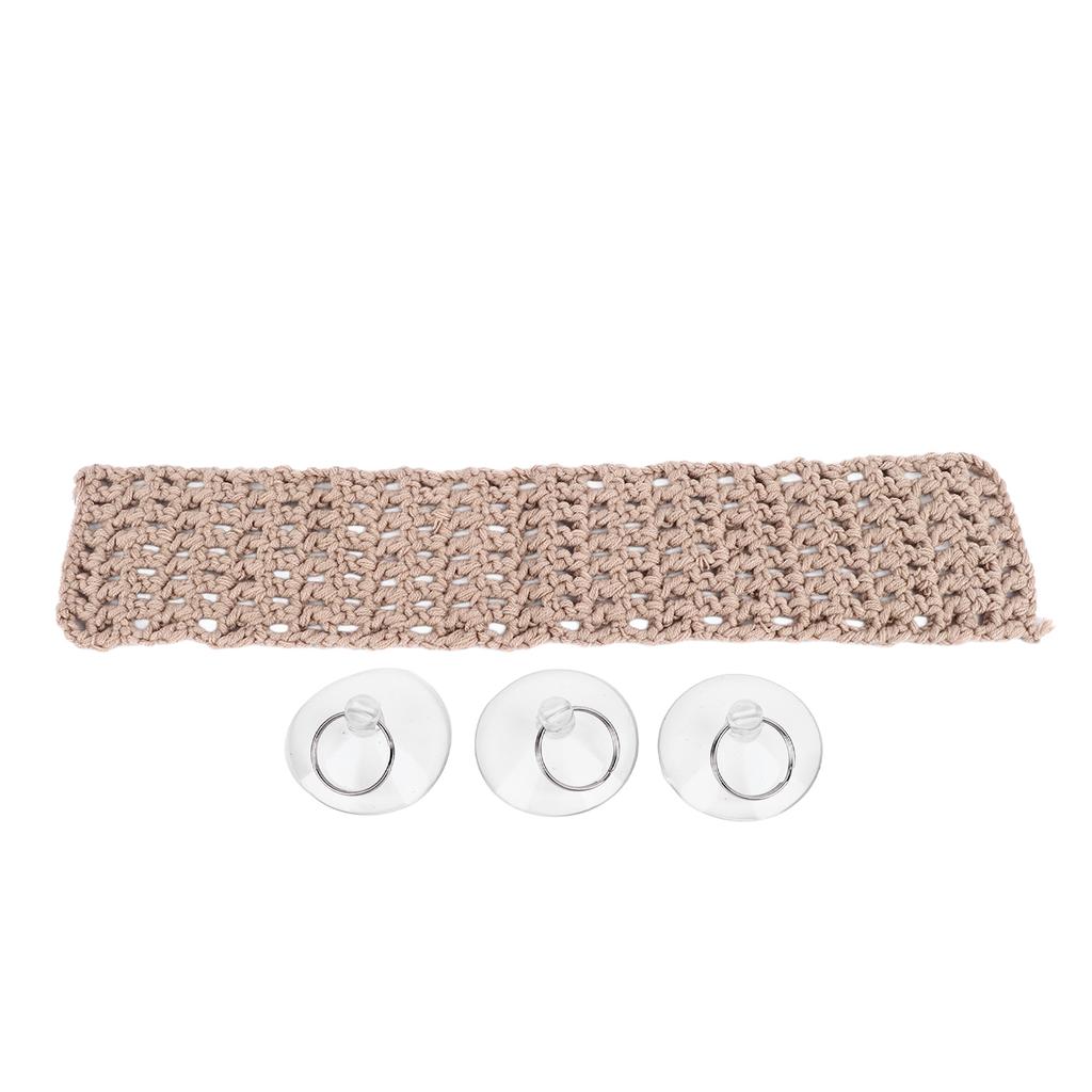 Reptilien Hängematte Langlebiges Sicheres Gewebtes Kletternetz Einfache Installation Hängematten Liege für Bartagame Eidechse