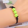 Sports Bracelet Rugby Braided Unisex Adjustable Ball Shape Bracelet Jewellery