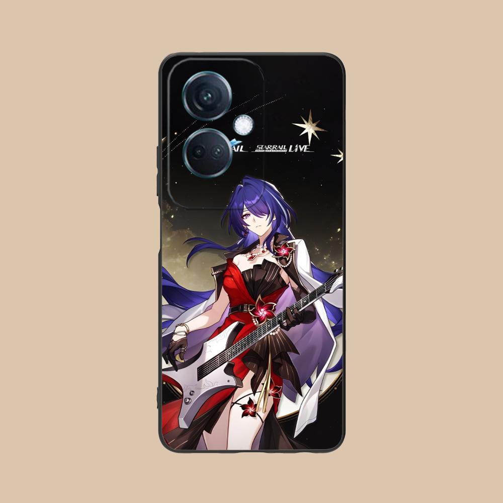 Funda HSR Acheron Mate de TPU para Teléfono Móvil para OPPO Reno 14 13 12 11 10 9 8 7 6 5 F T Pro 5G Cubierta con Impresión Colorida