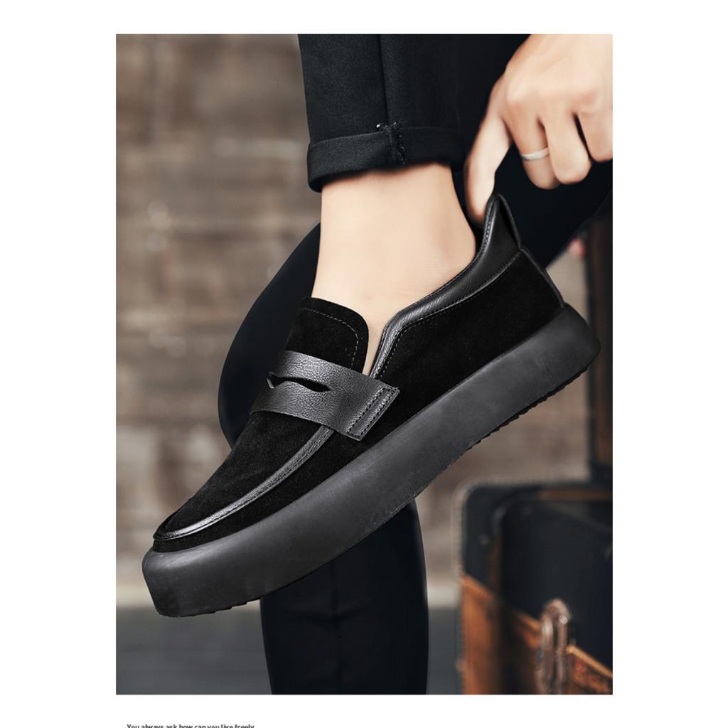Breathable Men's Soybean Shoes, Korean Fashion Casual Shoes, Youth Men's Shoes Trend Single Shoes