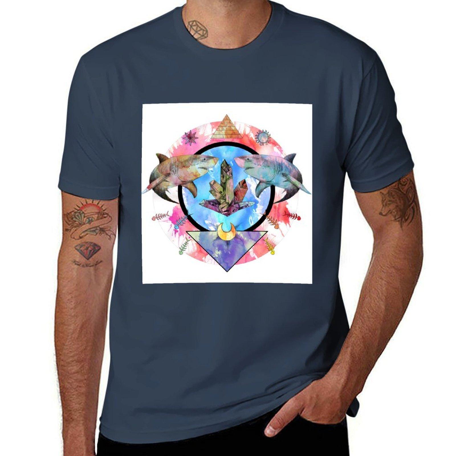 Sharks Tshirt Big Size Daily Wear Tshirt S