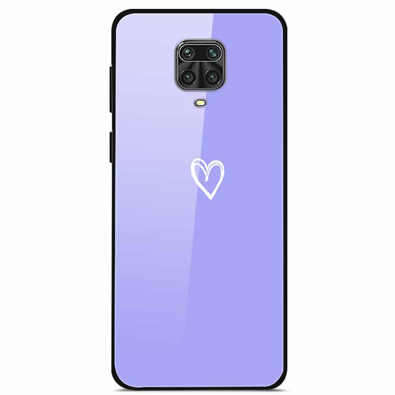 For Xiaomi Redmi Note 9 Pro Case Tempered Glass Hard Phone Back Cover for Redmi Note 9S 9 S Cases Hongmi Note9S Note9 9Pro Coque