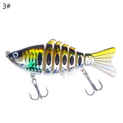 Strumenti per attrezzatura da pesca con esca per pesci realistici in plastica da 10 cm 15,6 g