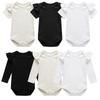 Newborn Cotton Flutter Sleeve Baby Bodysuit – Breathable Summer Romper