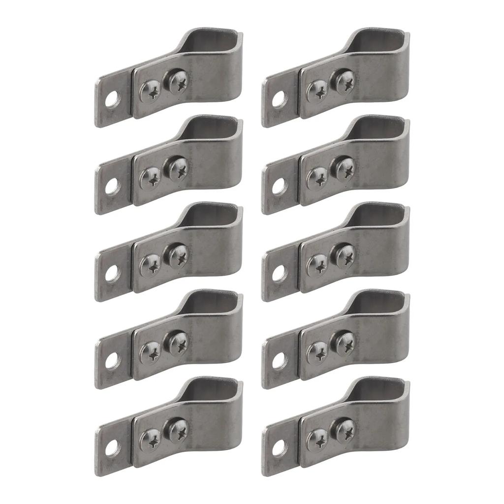 Simplify Your Outdoor Shade Setup With This Ten Pack Of Flexible And Reliable SS304 Stainless Steel Adjusting Clips