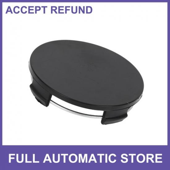 Single Wheel Center Caps Hub Caps Rim Center Caps OD: 65mm/2.56  Black Universal