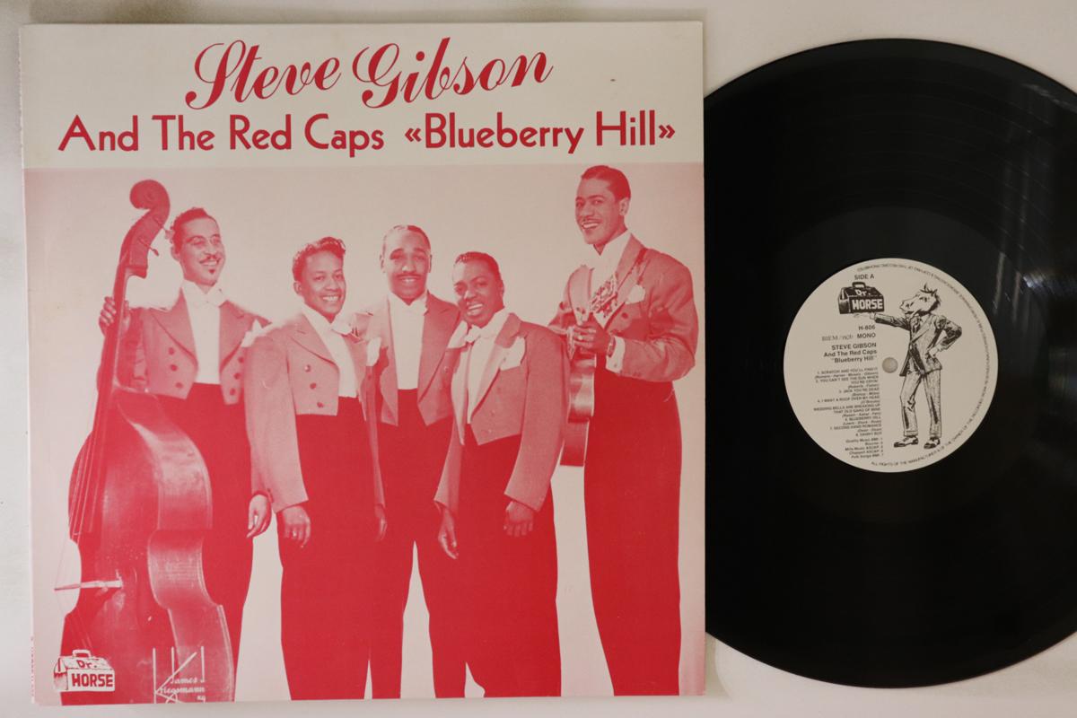 

LP Record STEVE GIBSONS RED CAPS Blueberry Hill H806 DR. HORSE 1989 Sweden Blues Used