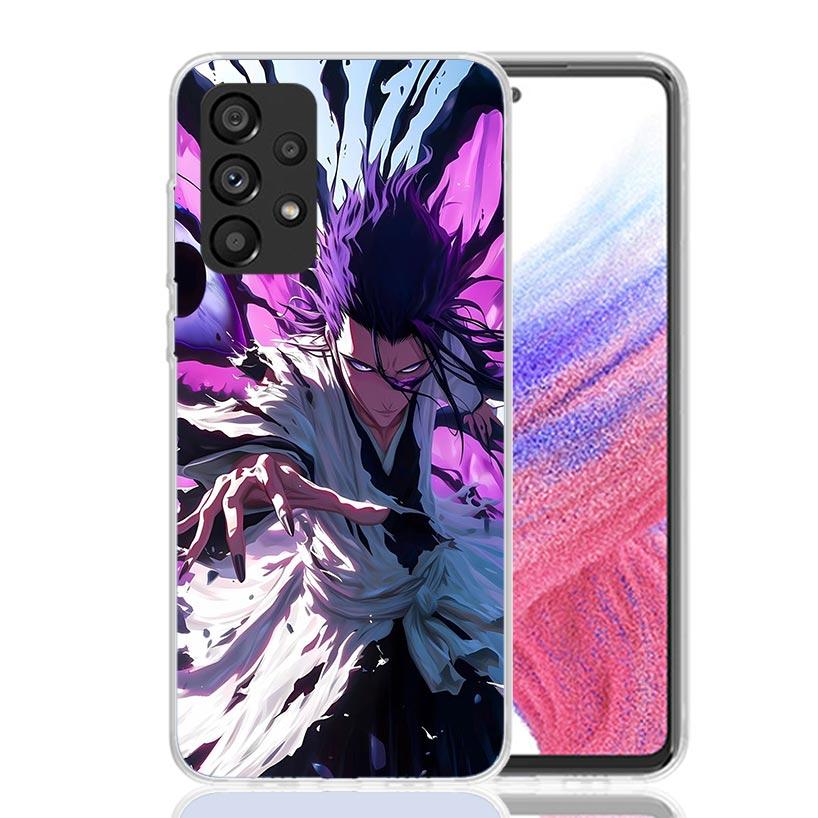 Aizen Sousuke Bleach Phone Case For Samsung Galaxy A17 A16 A14 A15 A13 A57 A56 A54 A55 A53 A37 A36 A34 A35 A33 A26 A24 A25 A23 G