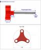 Xingyuan M8 Rubber Head Screw with 1/4 Extension Port for Astronomical Photography - Various Lengths