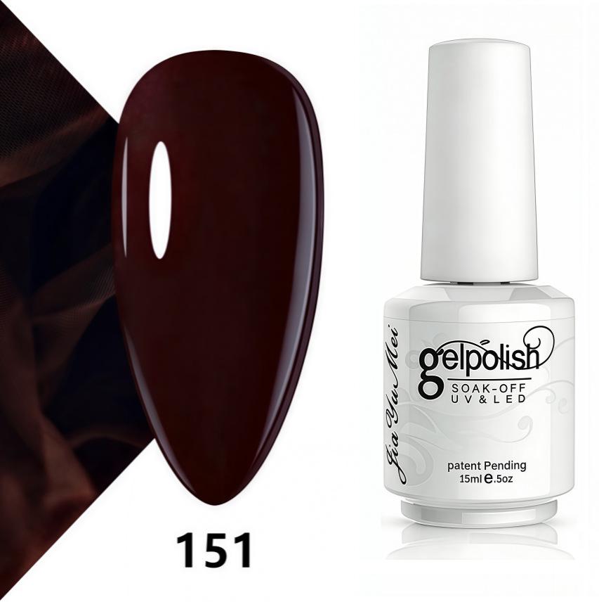 Koudan Long-lasting Gel Nail Polish Set - Firm Base & Top Coat