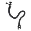 Gooseneck Clamp Camera Mount 180° Rotation 1/4 Inch Universal Screw Camera Holder Bracket for Microphone Phone