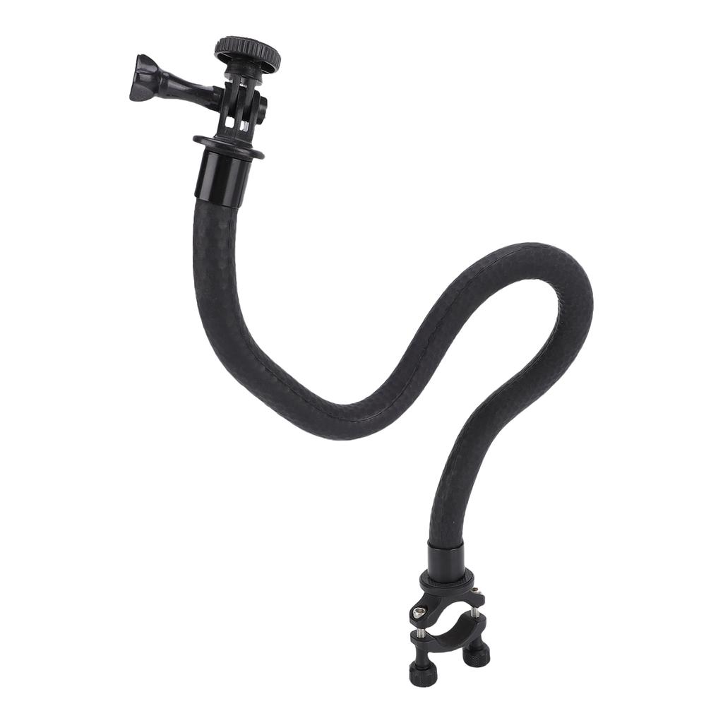 Gooseneck Clamp Camera Mount 180° Rotation 1/4 Inch Universal Screw Camera Holder Bracket for Microphone Phone