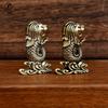 Brass Craft Fish-tail Lion Ornament Desk Decoration Cross-Border Landmark Building Brass Lion Head Fish Body Statue