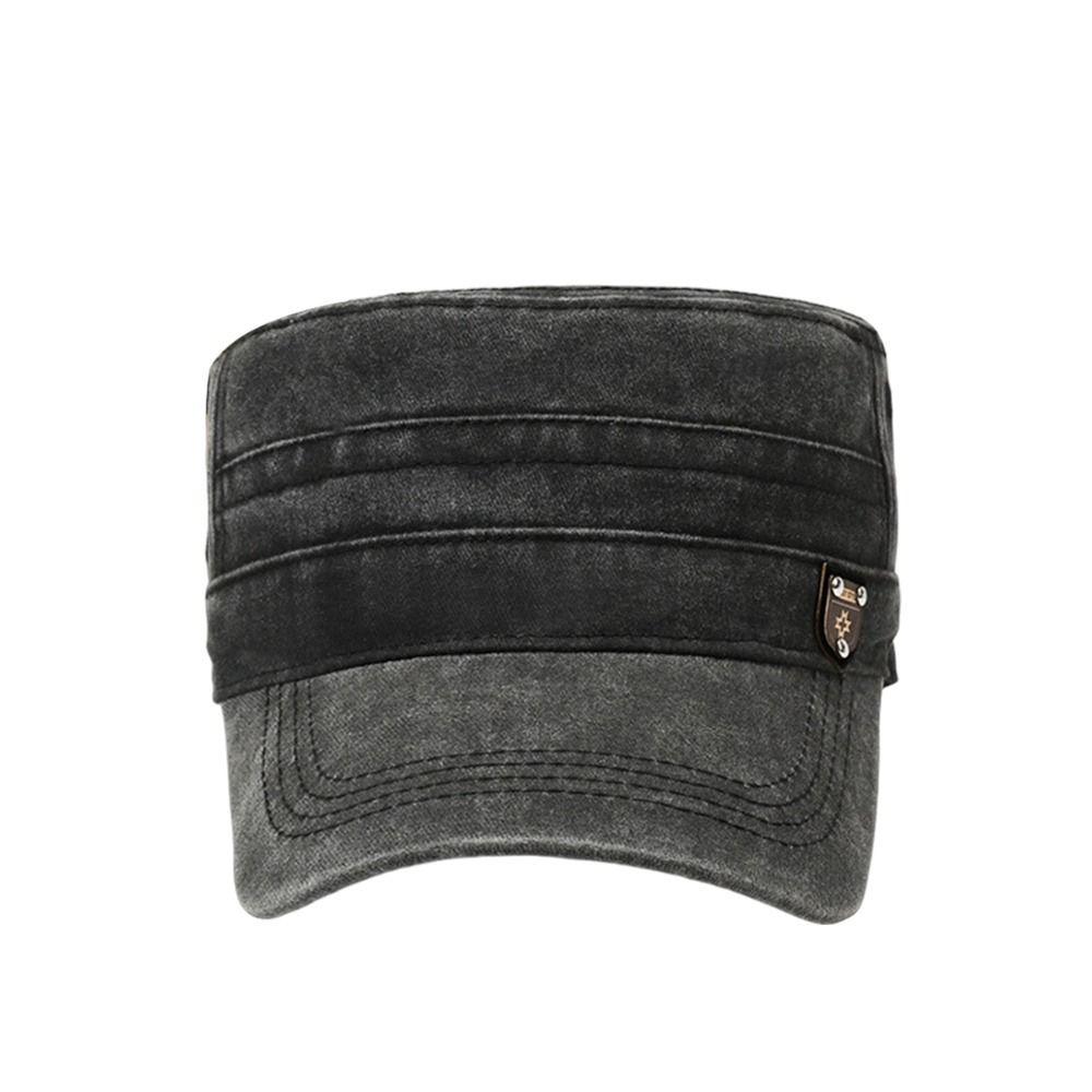 Fashion Anti-UV Fishing Hat Casual Retro Baseball Cap Polyester Outdoor Sunscreen Peaked Cap Spring Summer