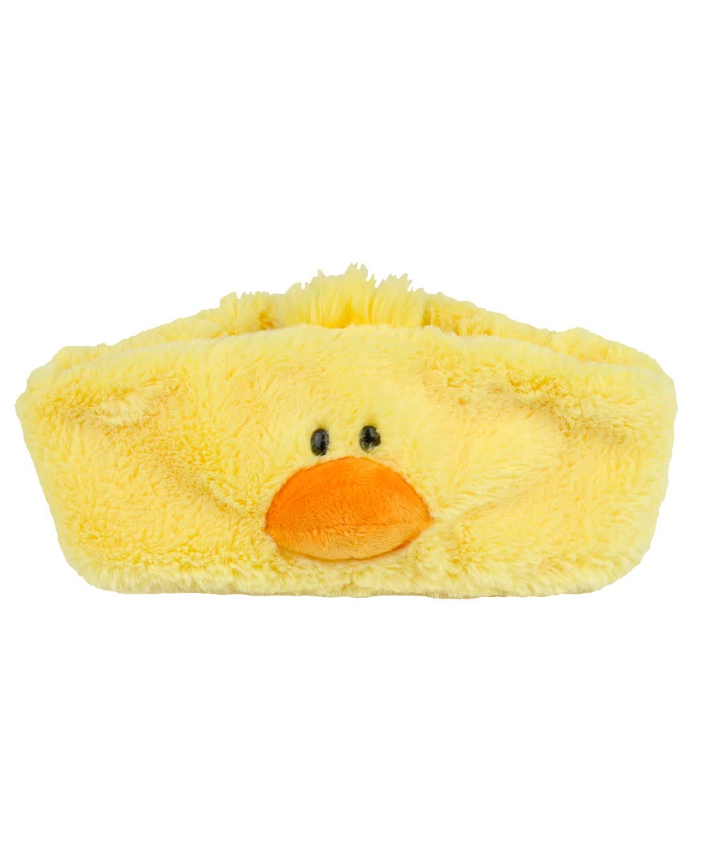 

NICI Niki Fluffy Perfect for Washing Your and Staying at Animal Chick W23 x D6 x H11cm Hairband, Relaxing, Makeup, Face, Home, Design, Yellow,