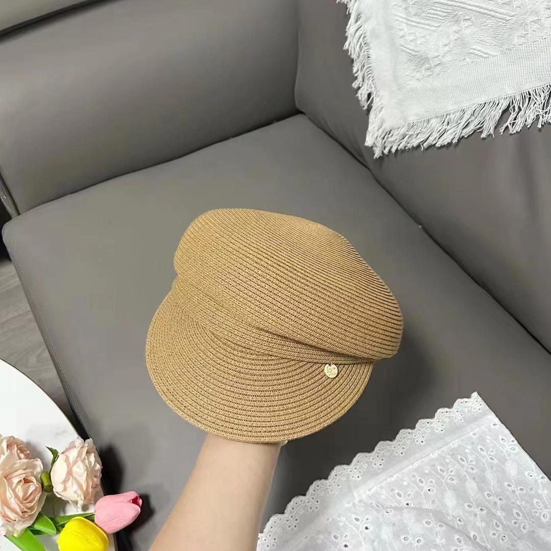 fine straw hat children s summer sun protection hat versatile cap women s new sun hat straw hat women s trendy One size fits all, adjustable
