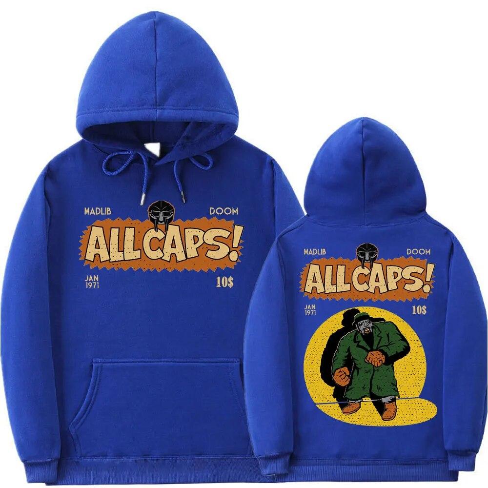 

Толстовка оверсайз для мужчин и женщин, уличная одежда унисекс в стиле Харадзюку, толстовки с капюшоном Madlib Doom, пуловер Singer Madvillain Mf Doom Amazing Hoodie M