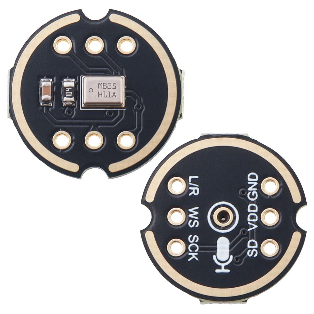 5 Stück Digitalausgang Omnidirektionales Mikrofonmodul Passend für INMP441 I2S-Schnittstelle, Unterstützt ESP32, Hochpräzise Stromsparende MEMS-Mikrofonplatine