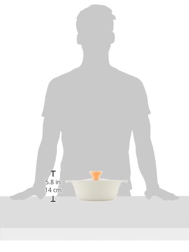 [Wahei Freiz] ARB-2595 Tabletop Pot 21cm White - Cookware