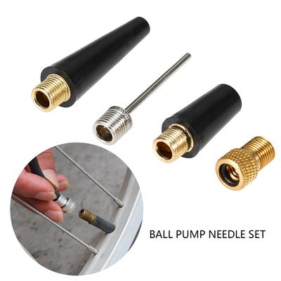 Lixada 4 PCS adatų purkštukų adapterio rinkinys rutulinis pripūtimo siurblys adatos vožtuvo adapterio rinkinys rutulinis siurblys
