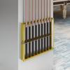 Wall-Mounted Metal Pool Cue Rack