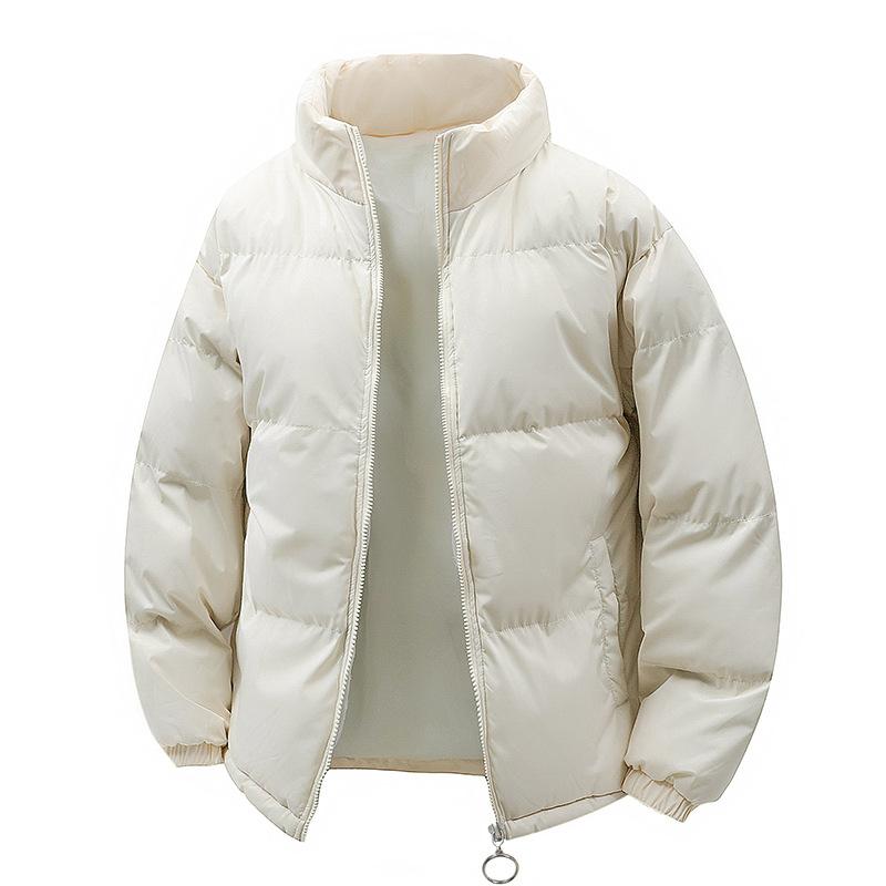 Men's Winter Oversized Casual Loose Stand Up Collar Bread Warm Jacket