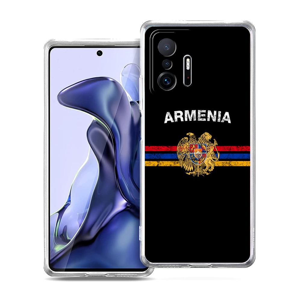 Armenia Armenian Flag Phone Case For Xiaomi 14 13 12 Lite Mi 11 11X 13T 12T 11T For Poco X5 X4 X3 NFC F5 F4 M4 Pro 5G Cover