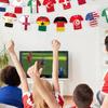 48 Countries Bunting Easy To Hang Football Themed Banner Single-sided Printed for Garden Bar Club Living Room Public Viewing