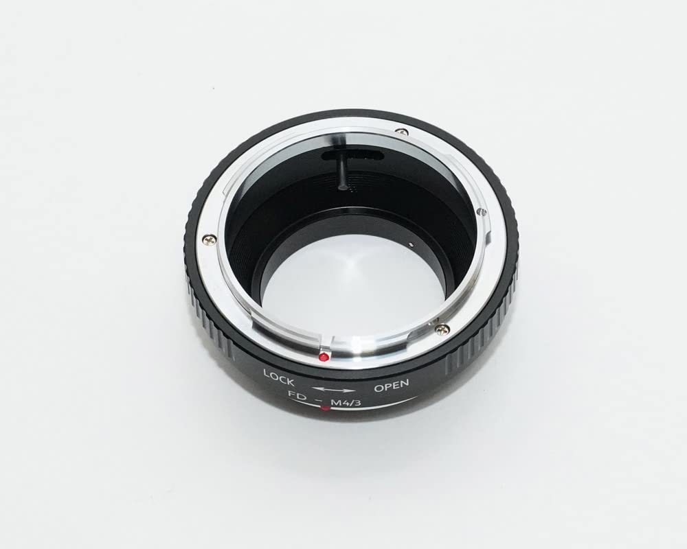 Canon FD Lens to Micro Four Thirds Mount Adapter with Lens Cloth K&F m4/3 fd-m43 (KFM43)