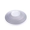 Taisun SS-2208 Melamine Moonlight Dinner Plate (4-Pack)
