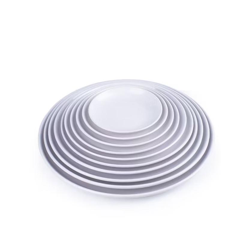 Taisun SS-2208 Melamine Moonlight Dinner Plate (4-Pack)