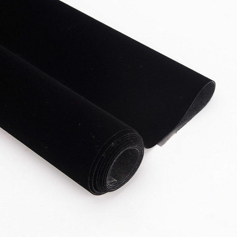 Self-Adhesive Velvet Flocking Fabric for Jewelry Boxes, Furniture Refurbishment, and DIY Decoration