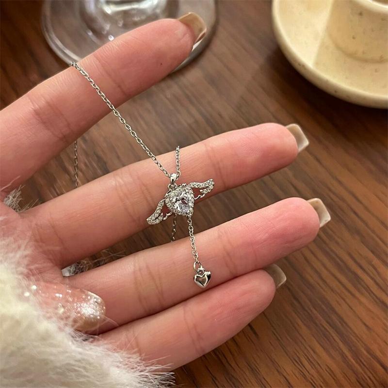 Zircon Moonstone Planet Necklaces for Women Girls Gold Color Fashion Jewelry Gifts Accessories for Friends