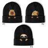 Family Friendly Capybara Knit Hat Breathable Acrylic Fabric One Size Fit Most Head Circumference Christmas Gift