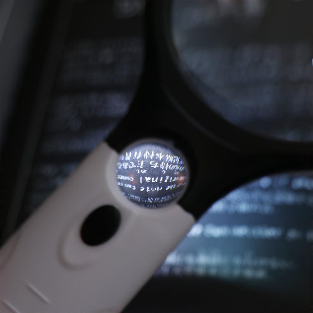 Lens Magnifying Glass Loupe Handheld Magnifier Pocket Reading