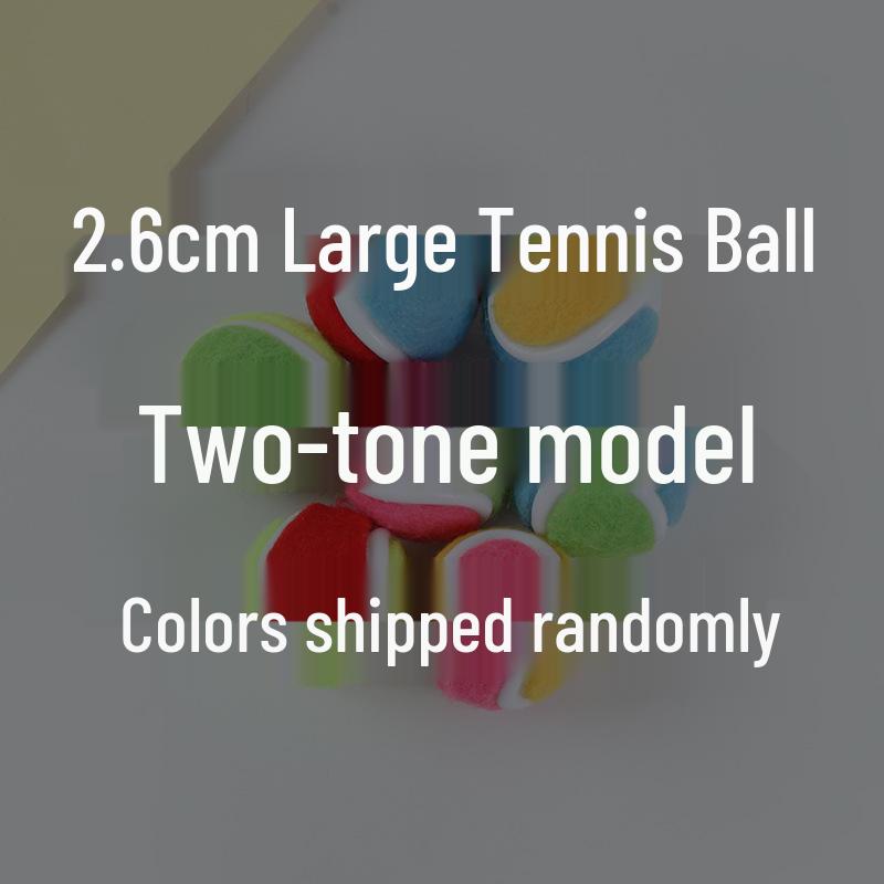 Hot-Selling Tennis Keychain Pendant: Simulation Tennis Toy Photography Prop