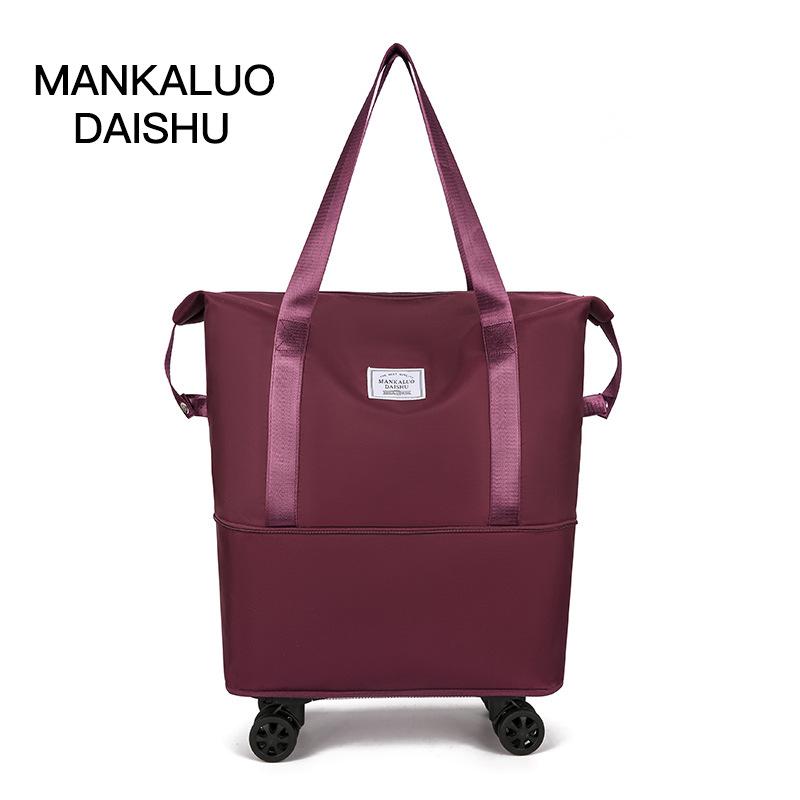 Extra Large Travel Bag with Trolley Sleeve – Oxford Cloth Maternity & Business Bag for Short Trips