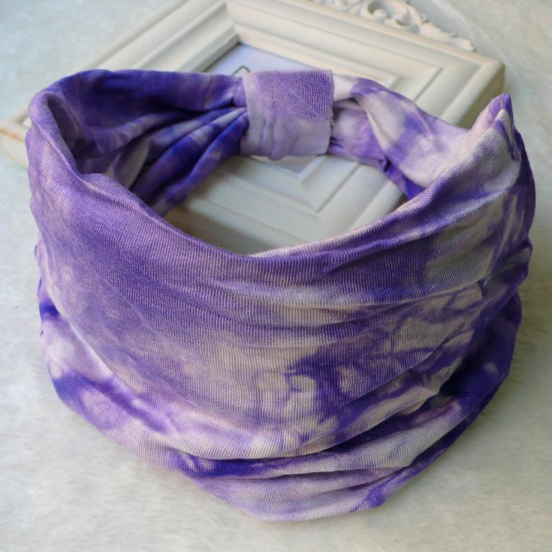 4Pcs Cross Wide Headband Women Wide Hair Band Boho Elastic Sports Headwear Yoga Hair Band Workout Headwrap