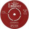 7inch Record GERRY STEVENS  HIS GROUP DON DUKE  Pasadena  Ive Told Every Little S 45WB454 Embassy 1961 UK Pop Used