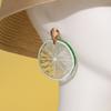 Eye Catching Fruit Earrings for Summer Sweet Simulated Fruit Earrings Stylish Dangle Drop Ear Rings Women Accessories