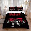 3-delige Slipknot Band Dekbedset - Four Seasons Home Hoge Kwaliteit, Wasbare Dekbedovertrek met Kussenslopen voor Alle Seizoenen (Geen Vulling) yy250909062