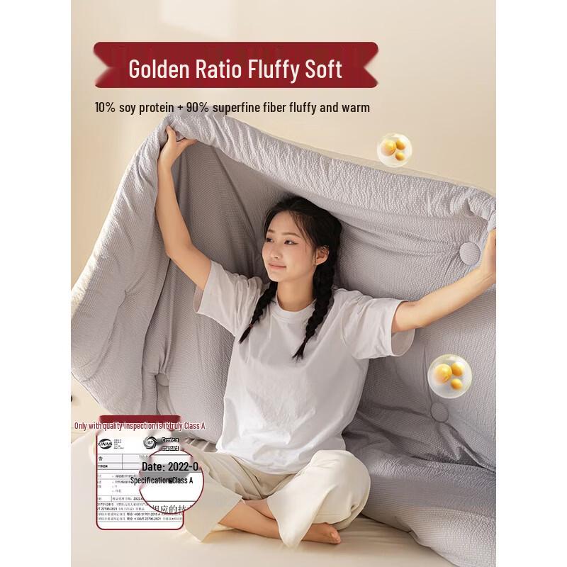 Muji-style A-Grade Soybean Fiber Winter Quilt